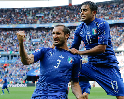 Italy 2 Spain 0