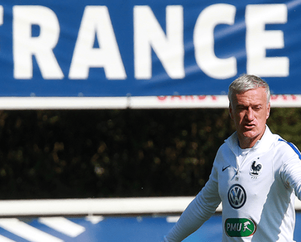 France coach Didier Deschamps