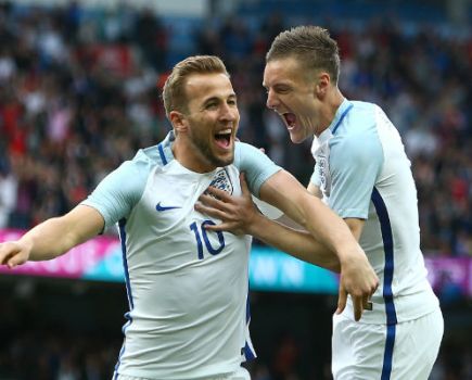 Harry Kane and Jamie Vardy