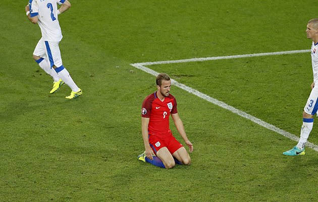 Harry Kane Unconvincing England