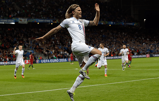 Iceland's Birkir Bjarnason