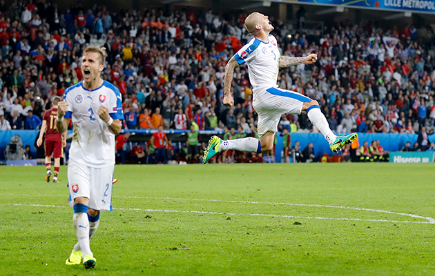 Martin Skrtel Slovakia Russia 1 Slovkia 2