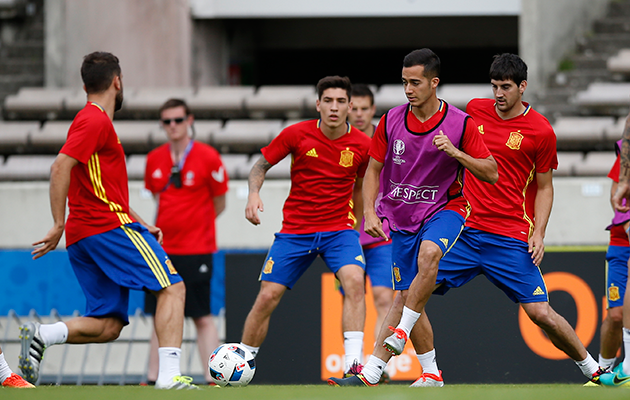 Croatia spain preview spain train