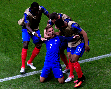 France 2 Ireland 1