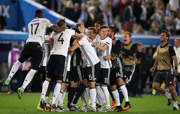 German 1 Italy 1 (Germany 6-5 on penalties)