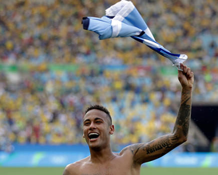 Neymar Brazil Rio 2016 Olympics