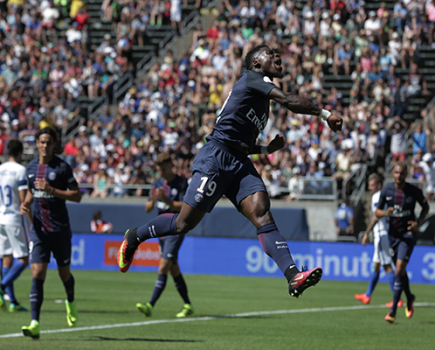 Paris Saint-Germain's Serge Aurier Ligue 1