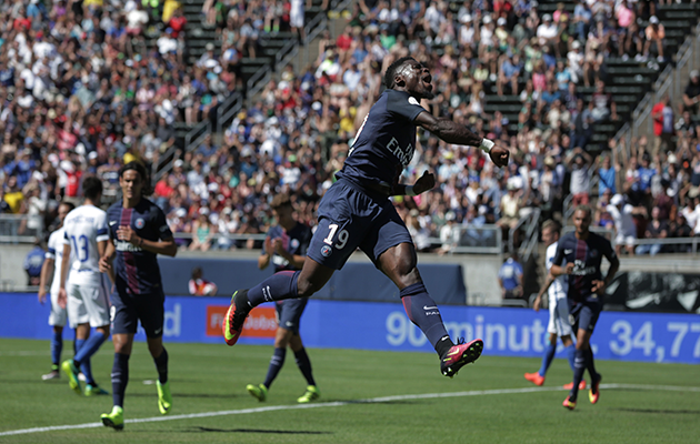 Paris Saint-Germain's Serge Aurier Ligue 1