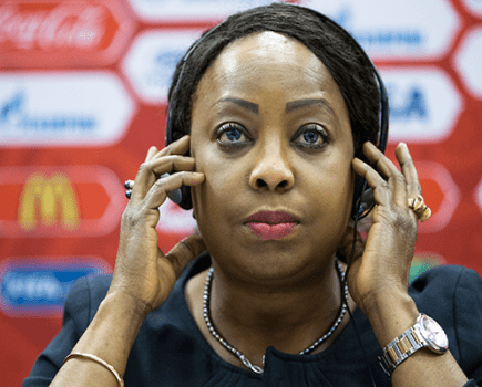 Fatma Samoura Fifa secretary general racism