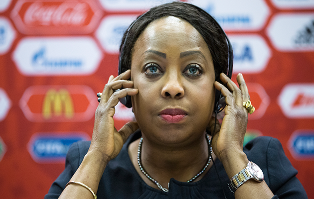 Fatma Samoura Fifa secretary general racism
