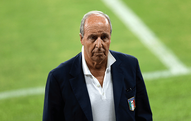 Giampiero Ventura Italy v spain