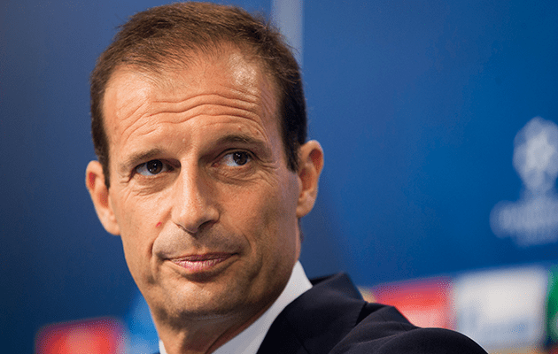 Juventus coach Massimiliano Allegri