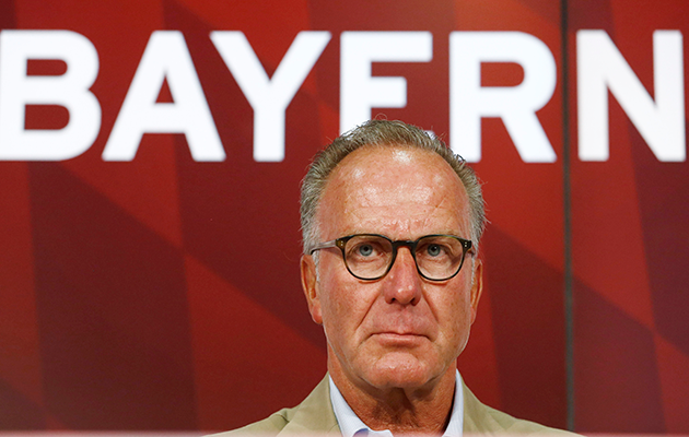Bayern Munich chairman Karl-Heinz Rummenigge