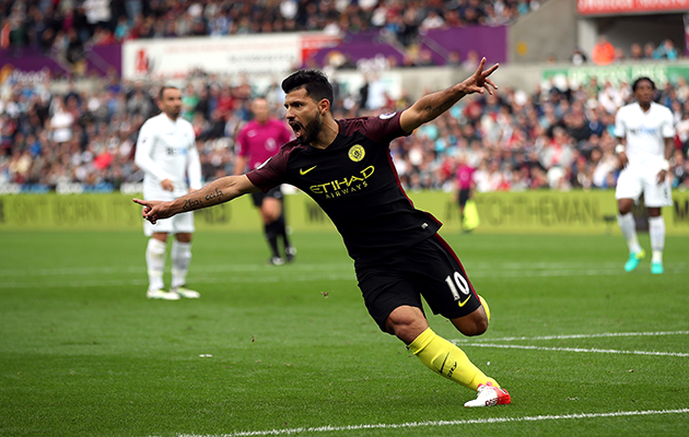 Sergio Aguero Manchester City