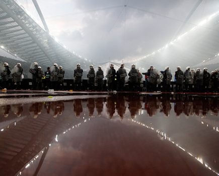 Greece riot police
