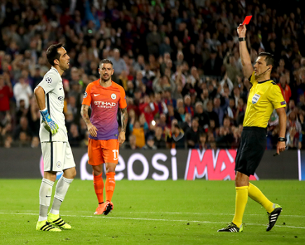 Claudio Bravo Manchester City Pep Guardiola