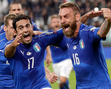Daniele De Rossi Italy Spain World Cup qualifiers