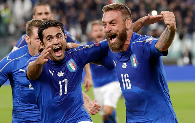 Daniele De Rossi Italy Spain World Cup qualifiers