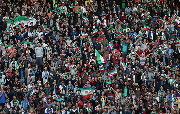 Iran football fans