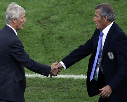 Jose Pekerman Oscar Tabarez Colombia Uruguay