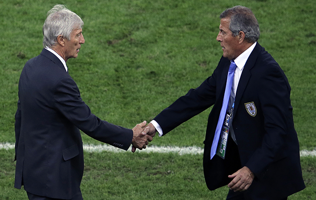 Jose Pekerman Oscar Tabarez Colombia Uruguay