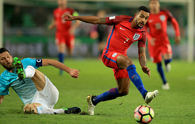 Theo Walcott England Joe hart