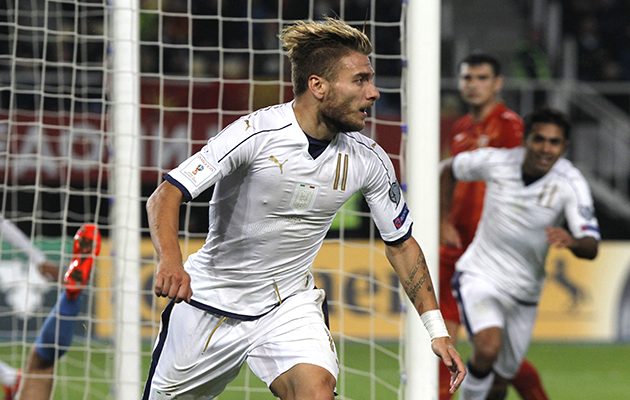 Ciro Immobile Italy Macedonia