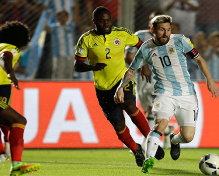 Lionel Messi Argentina Colombia