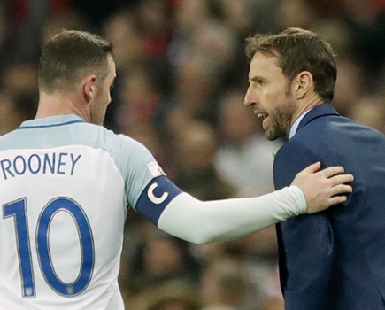 Wayne Rooney Gareth Southgate England