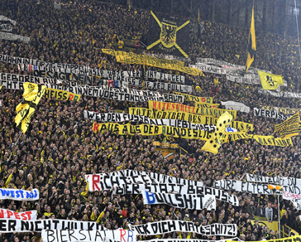 Borussia Dortmund RB Leipzigfans