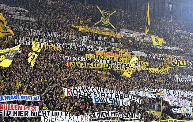 Borussia Dortmund RB Leipzigfans