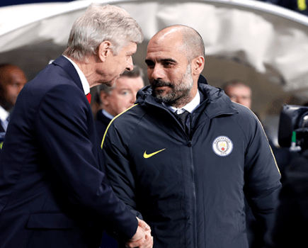 Arsene Wenger Pep Guardiola