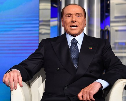 Silvio Berlusconi facing questions about Milan sale