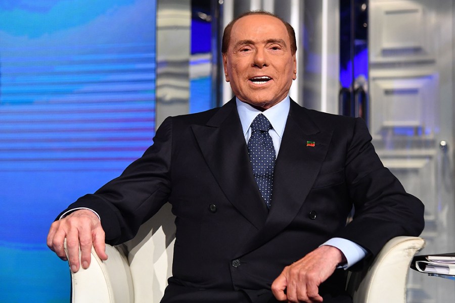 Silvio Berlusconi facing questions about Milan sale