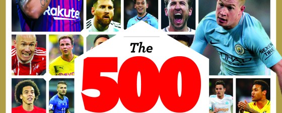 World Soccer 500 - 2018 Edition Nationality List