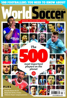 World Soccer 500 - 2018 Edition Club List