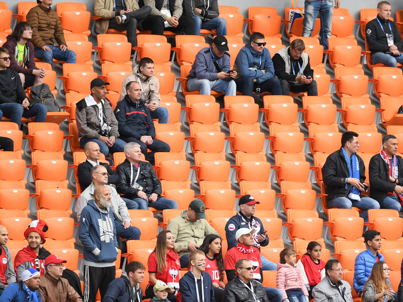 Empty Seats Hard to Ignore As Egypt Face Uruguay