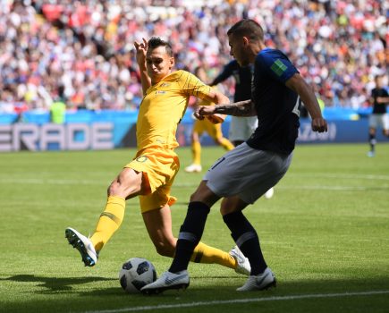 Australians Bust Up World Cup Ball