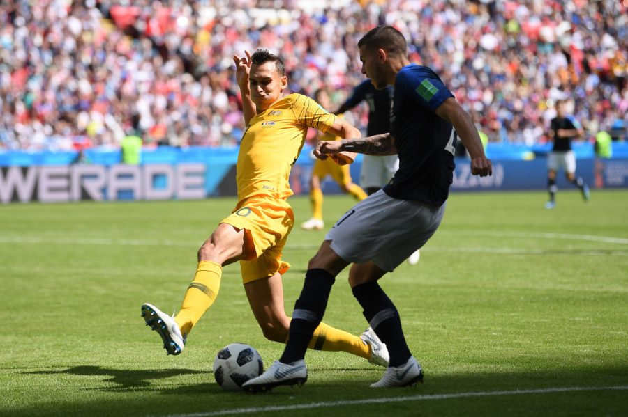 Australians Bust Up World Cup Ball