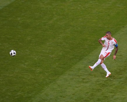 Fantastic Kolarov free-kick gives Serbia victory