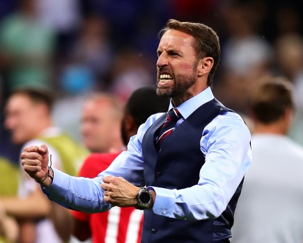 Gareth Southgate Dislocates Shoulder