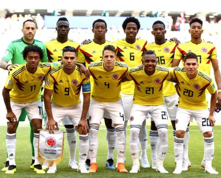 Colombia World Cup Fixtures