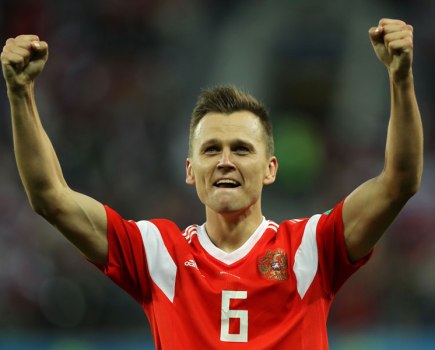 Russia Battle Uruguay