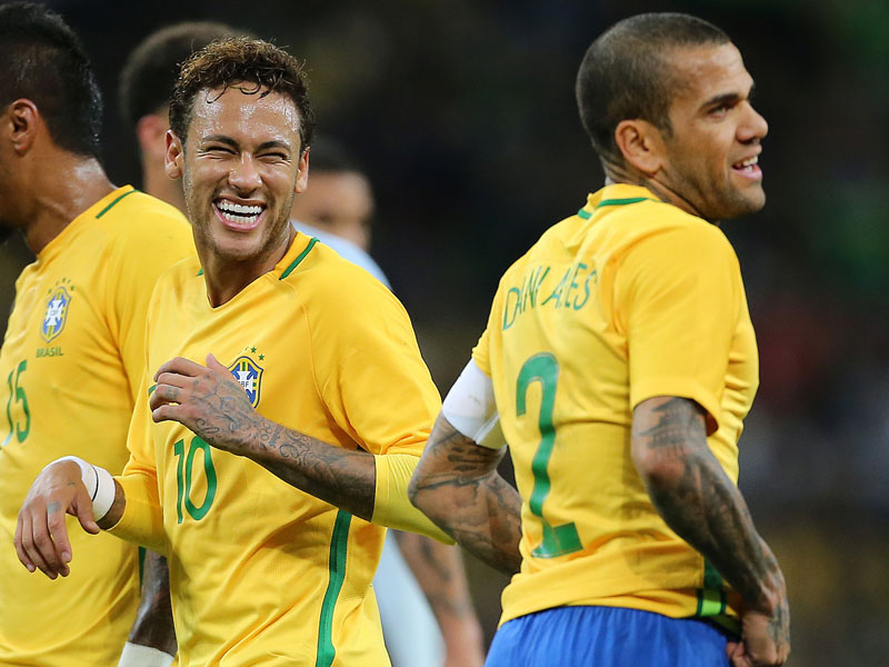 Dani Alves To Replace Neymar As Brazil Captain