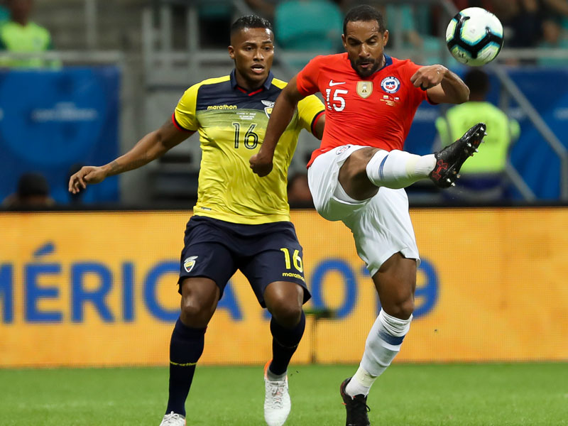 Luis Antonio Valencia Stands Between