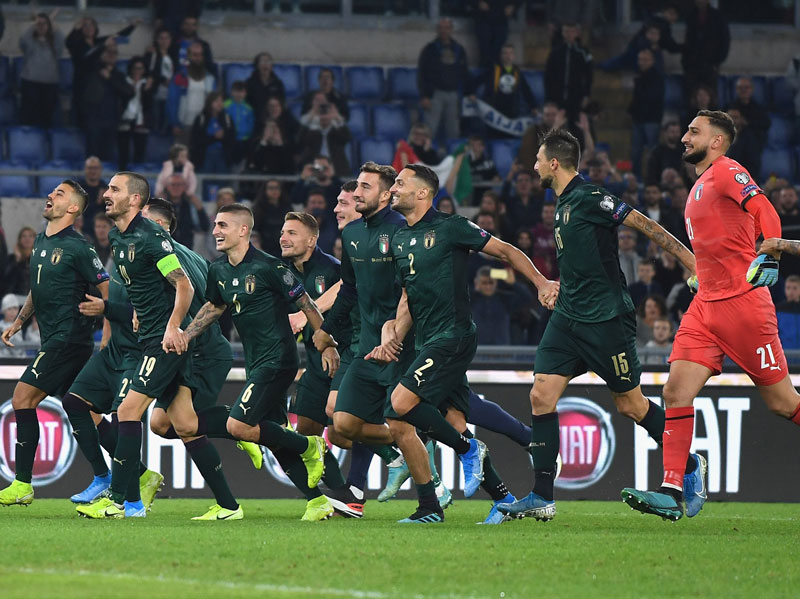 Italy Qualify For Euro 2020 In Record Time