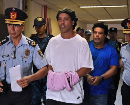 Ronaldinho Spends 40th Birthday In Jail