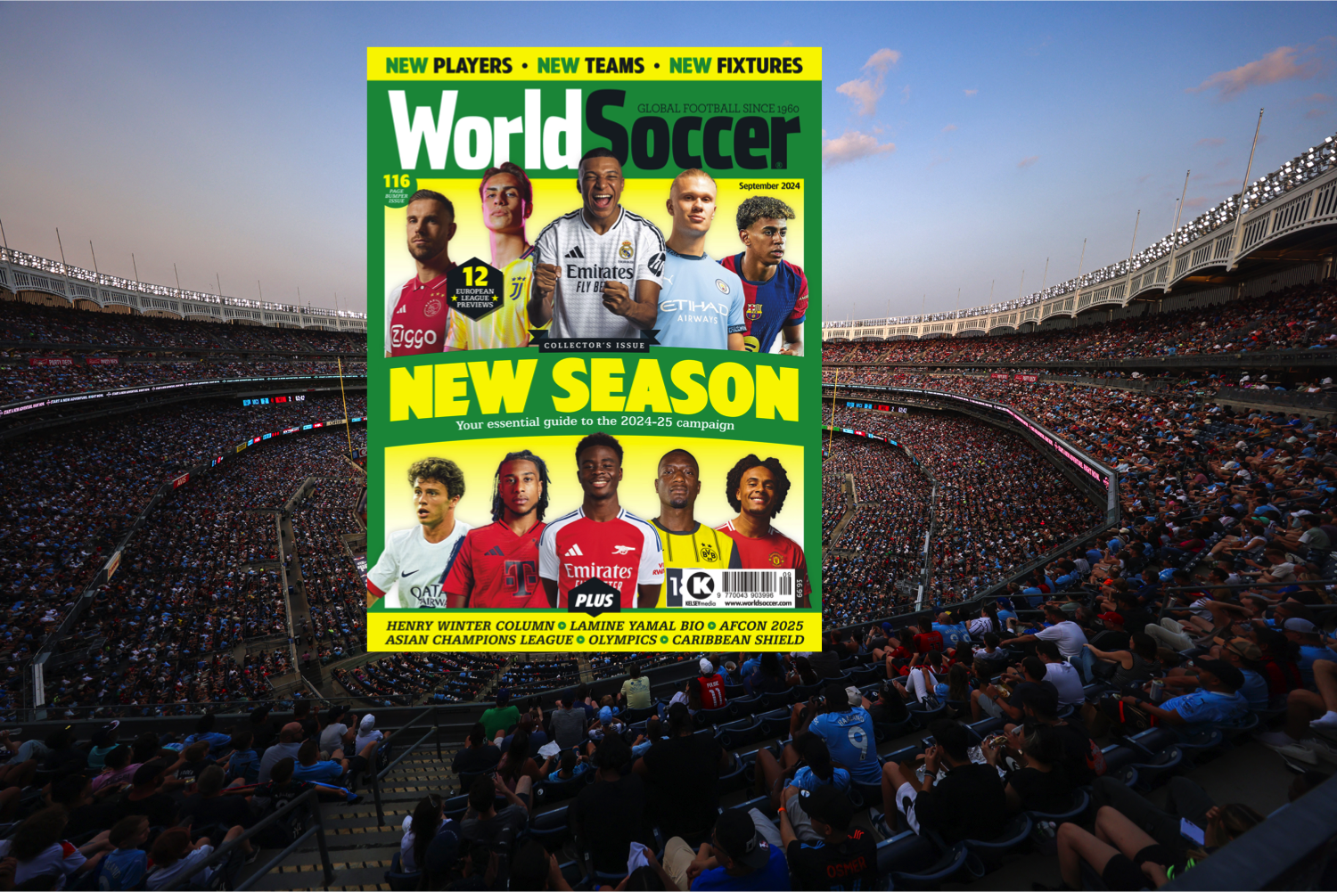 発売中: ワールドサッカー 2024年9月