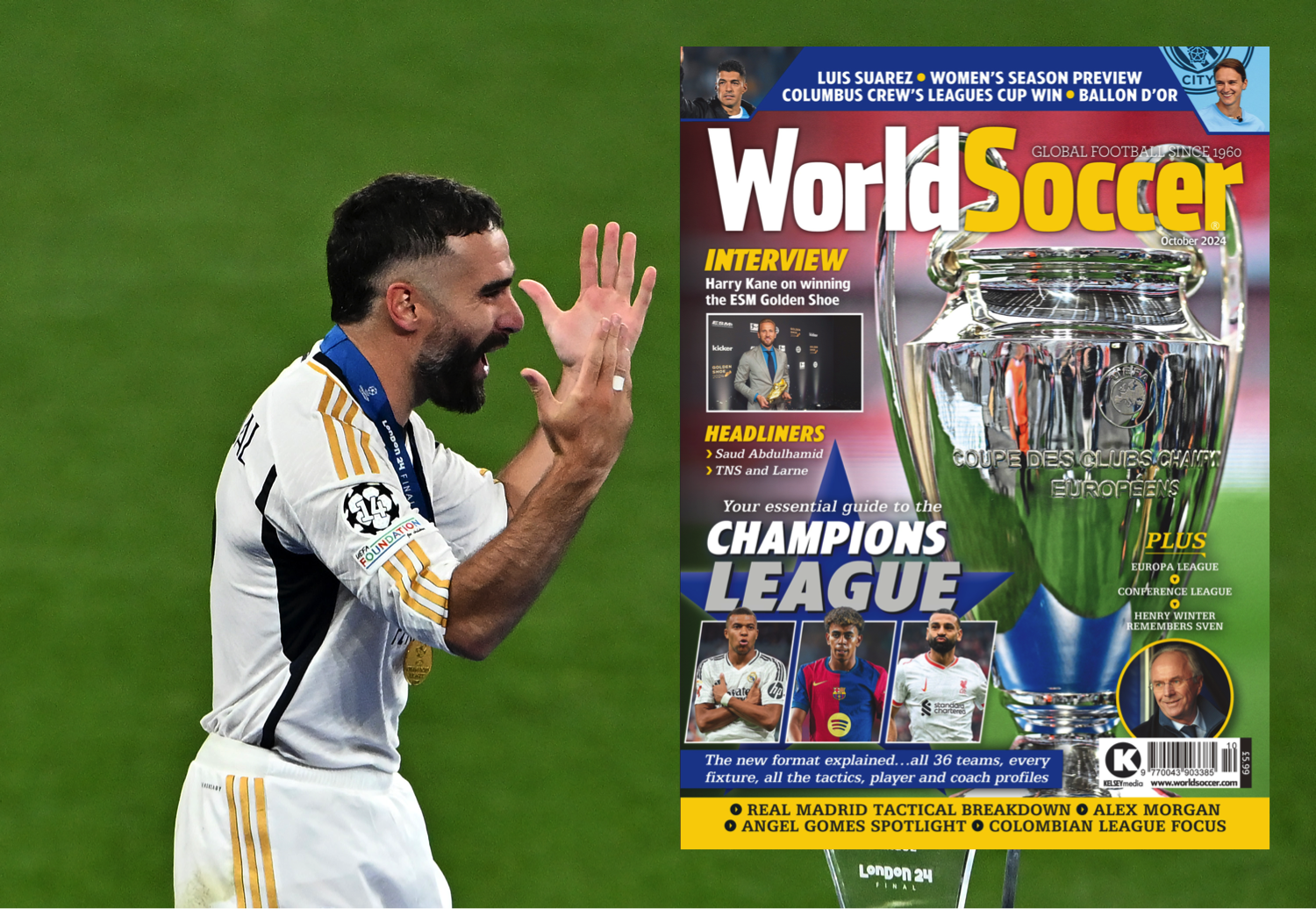 発売中: ワールドサッカー 2024 年 10 月