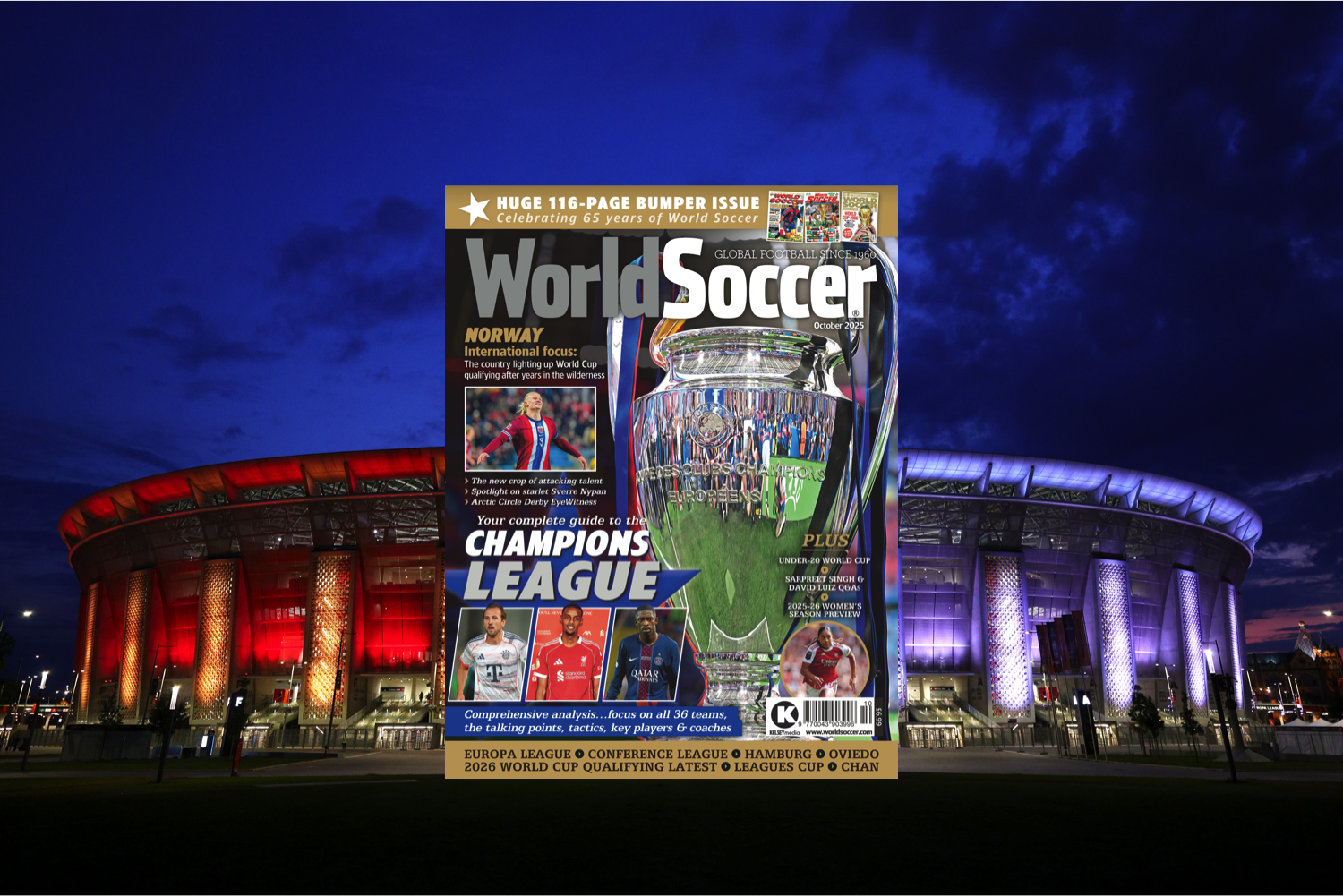 Out now: World Soccer October 2025 - World Soccer